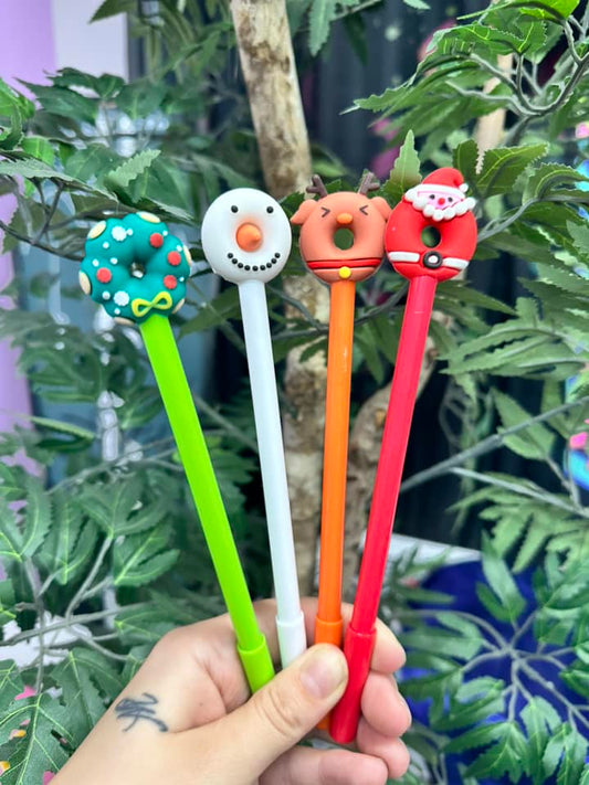 ROUND CHRISTMAS PENS