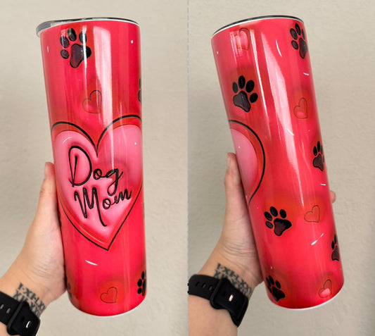 30oz Red Dog mama Double insulated Tumbler (Ready to ship) (1-3 business days)