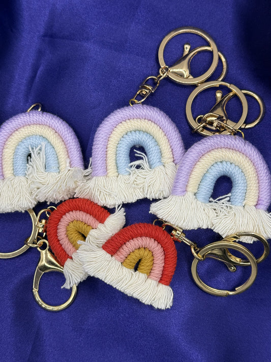 Rainbow Keychains (Ready To Ship: 1-5 Business Days)