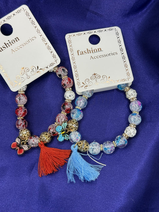 Stretch Butterfly Bracelets (Ready To Ship: 1-5 Business Days)