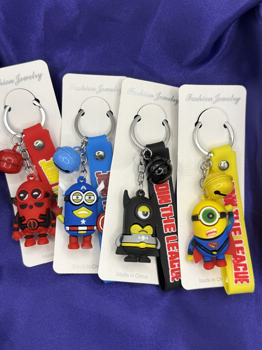 Yellow People Keychains (Ready To Ship: 1-5 Business Days)