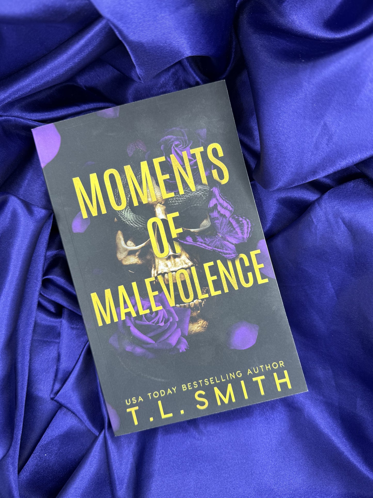 Paperback - Book 1 Moments of  Malevolence - (NEW) (Ready To Ship: 1-5 business days) - Dark Romance