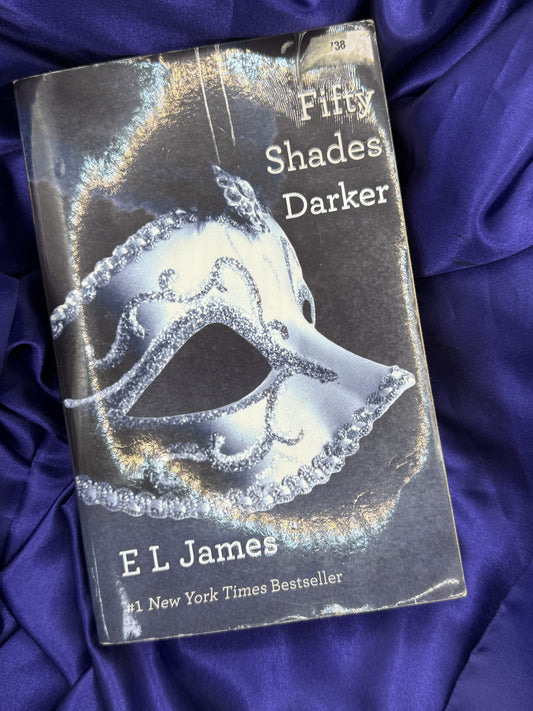 Paperback - Book 2 - Fifty Shades Darker - EL James (USED) (Ready To Ship: 1-5 business days)