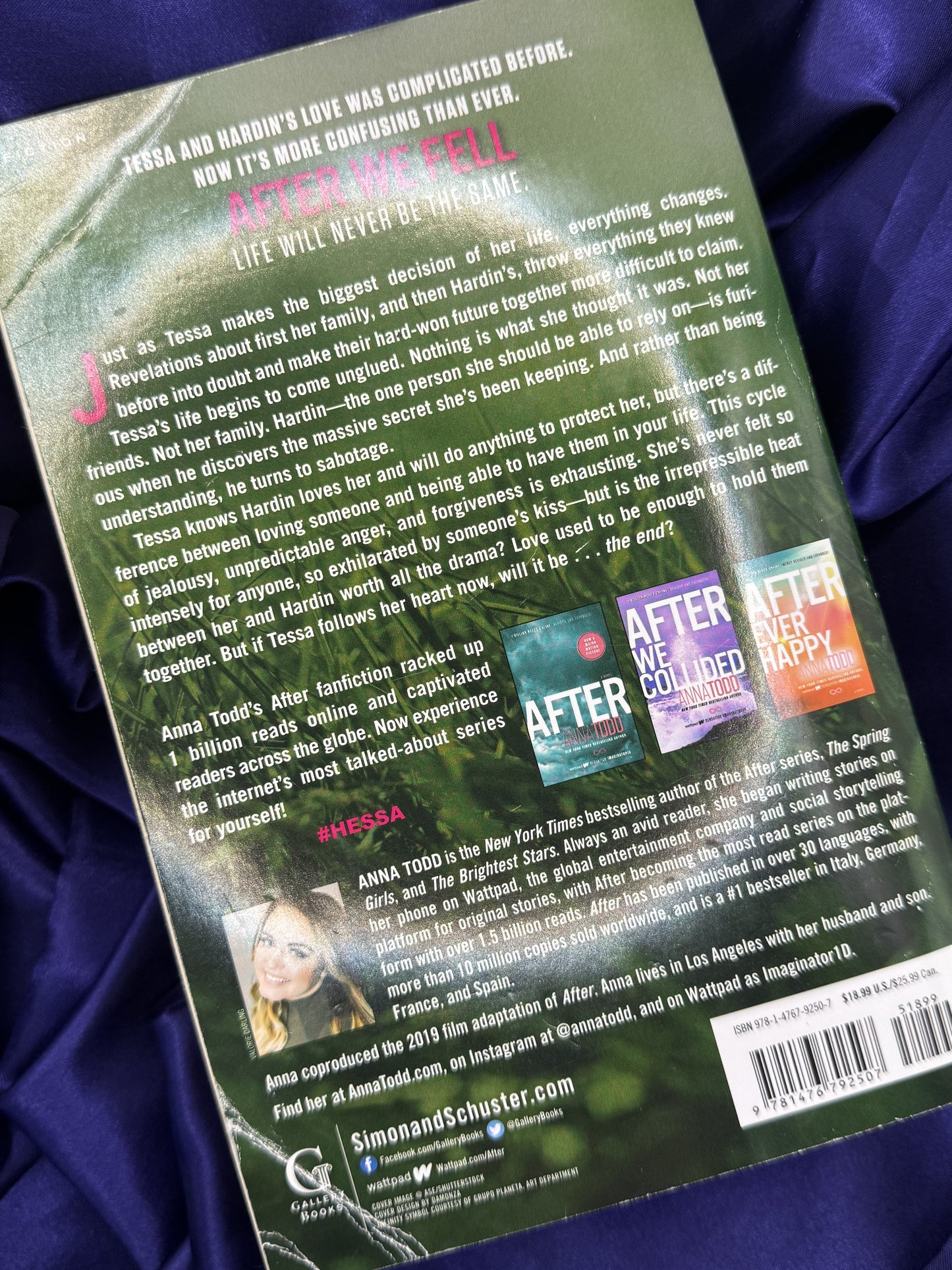 Paperback - Book 3 - After We Fell - Anna Todd - (USED) (Ready To Ship: 1-5 business days)