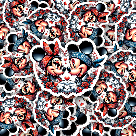 Holographic  MM Bandana Lovers 2.0 2 inch Vinyl Waterproof Sticker