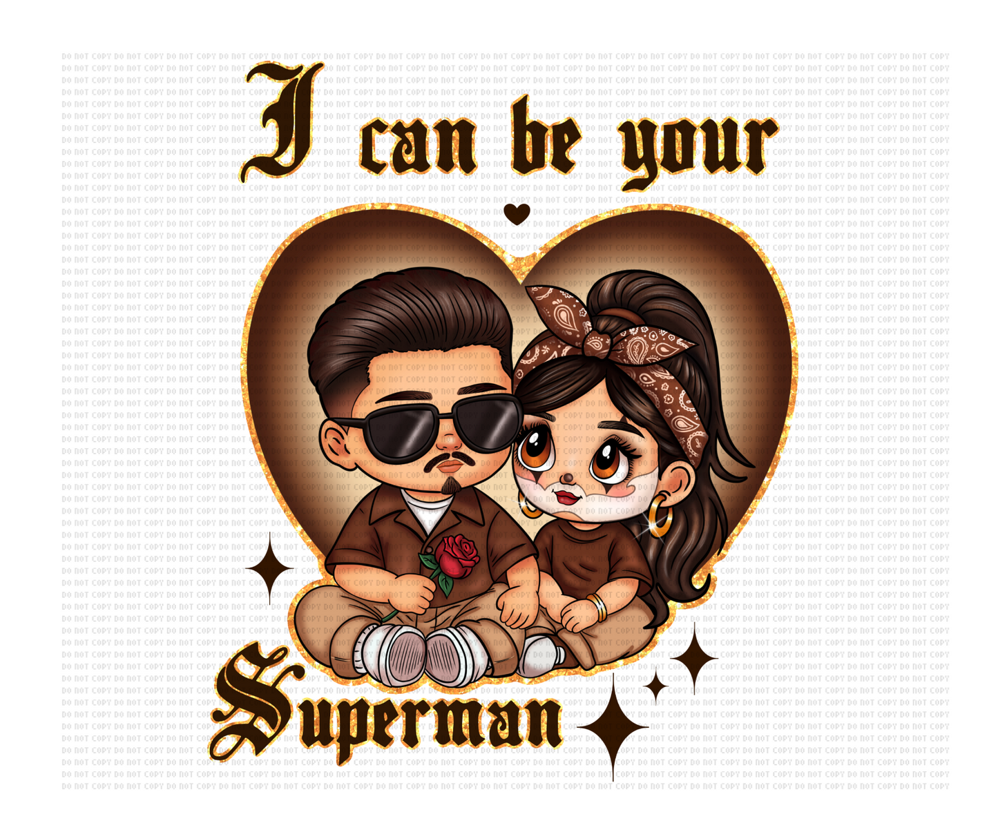 I can be your superman 20oz Sublimation transfer