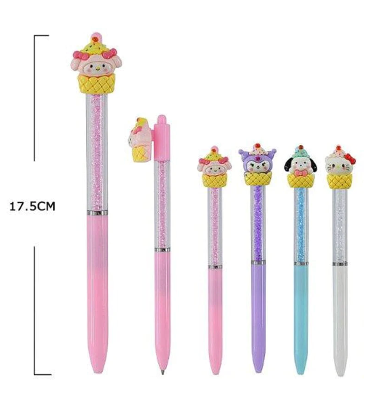 Kitty themed pens