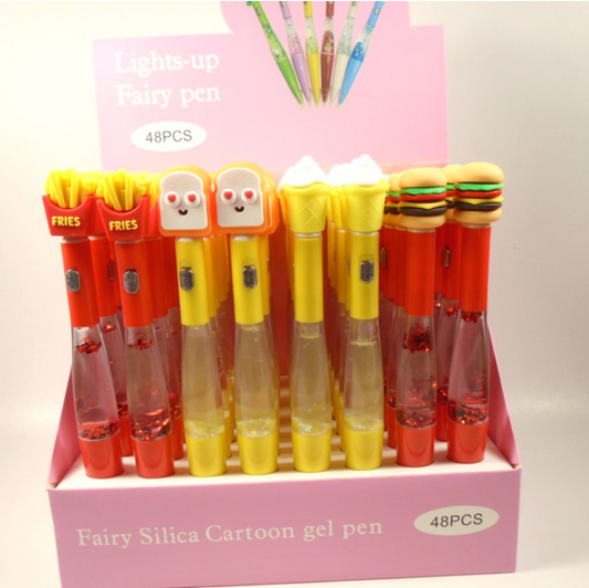 Light up Snow globe Pens