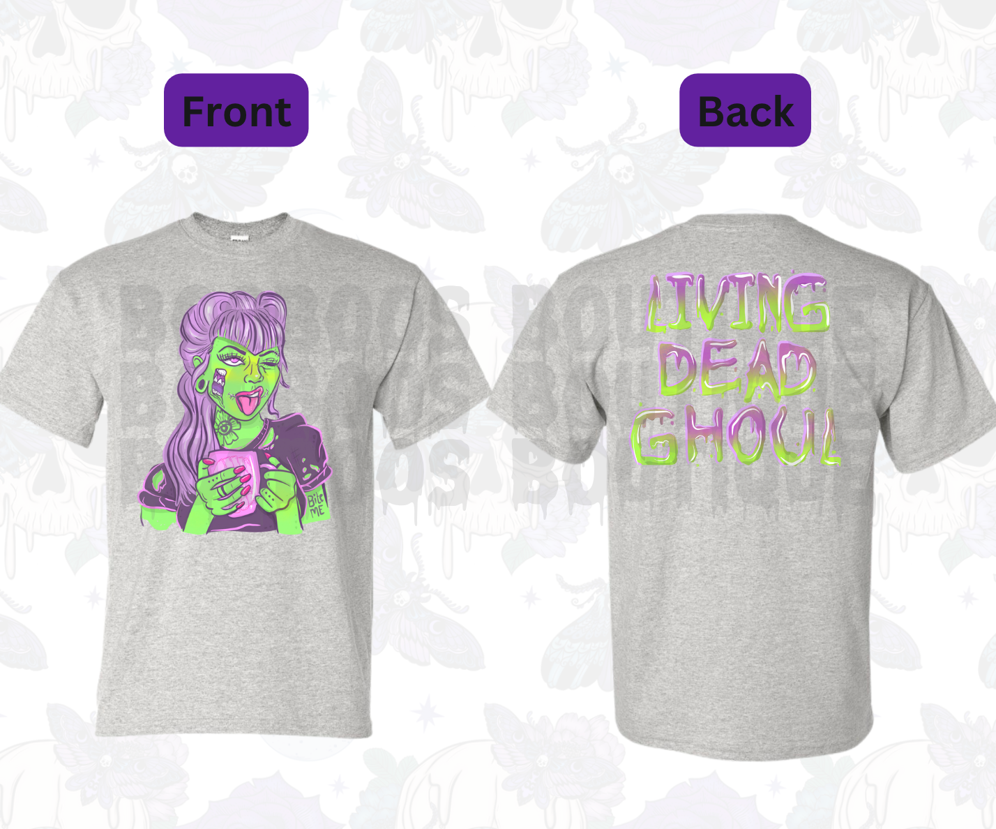 (Living Dead Ghoul Unisex Sublimation) - 7 business days