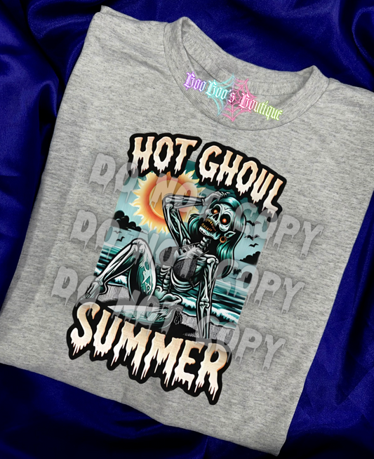 Hot Goul Summer zombie Sublimation Unisex Tshirt (7 business days)