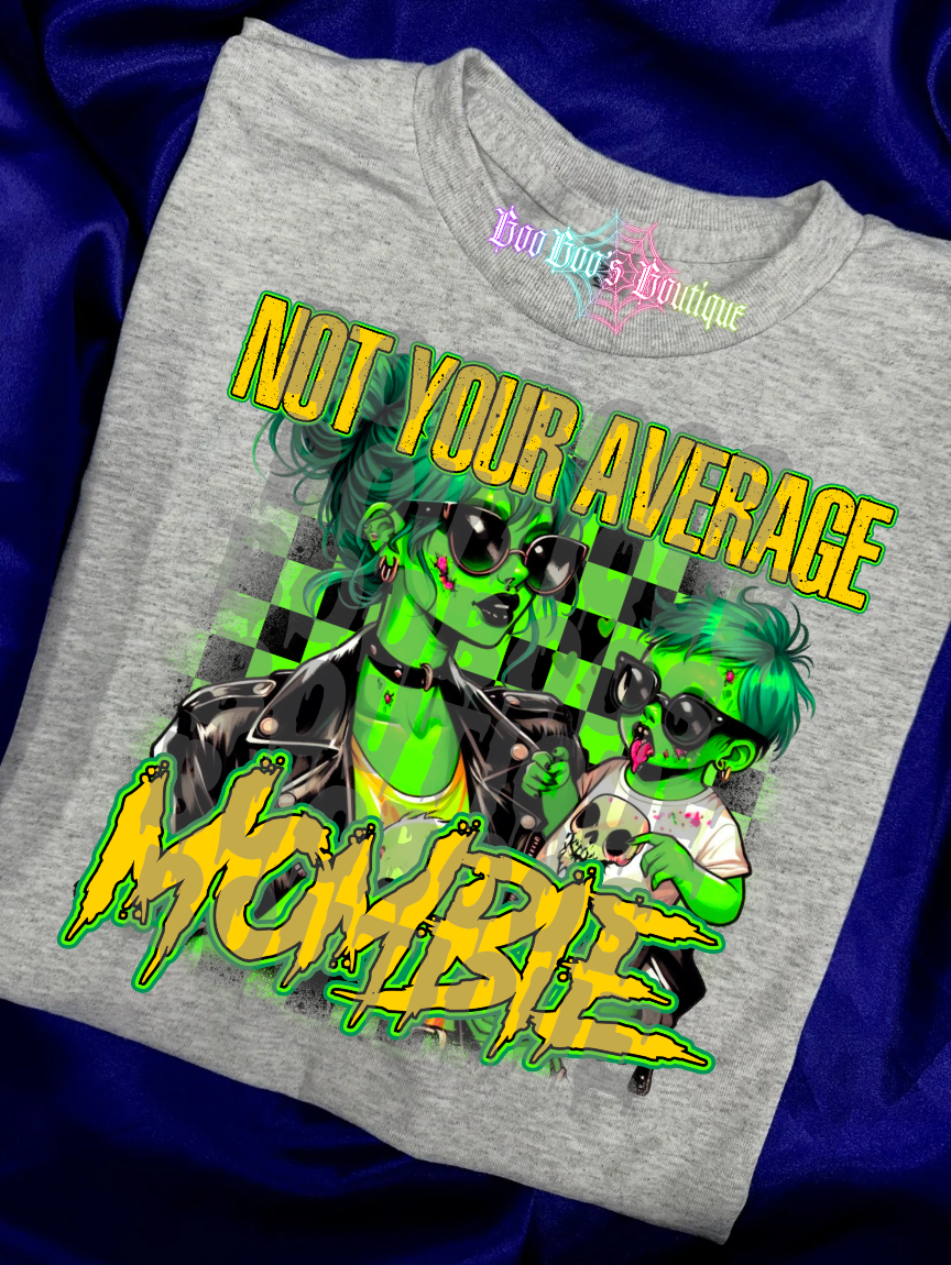 Not your average mombie unisex tshirt