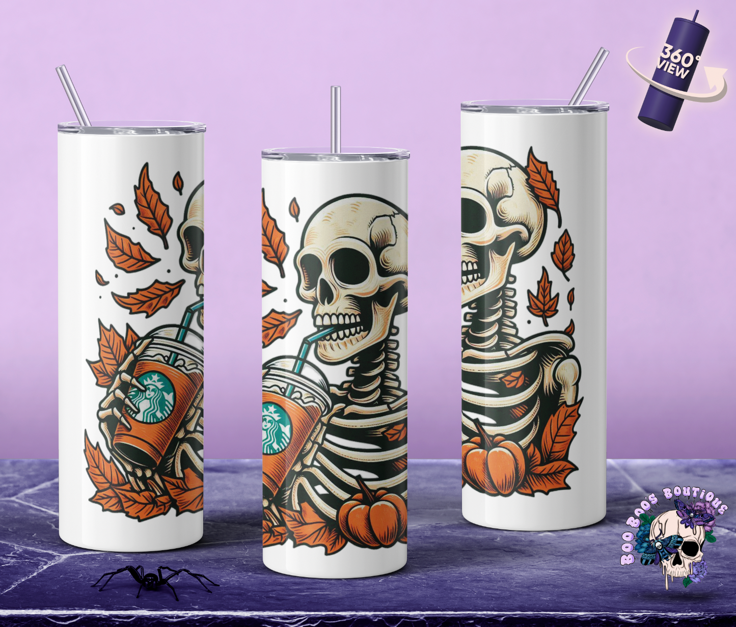 Tumbler Thursday -  skelly & drinks 20oz tumbler