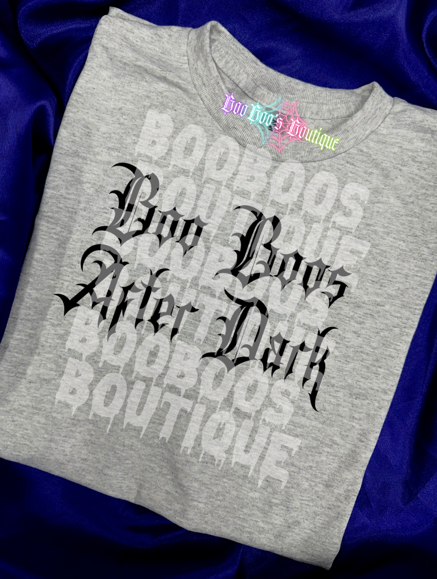 Boo boos after dark Sublimation Unisex Tshirt (7 business days)