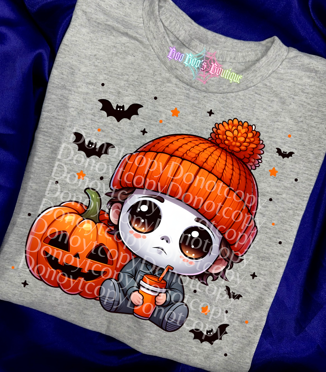 M Slasher Beanie Baby .Unisex Sublimation Tshirt (7-10 business days)