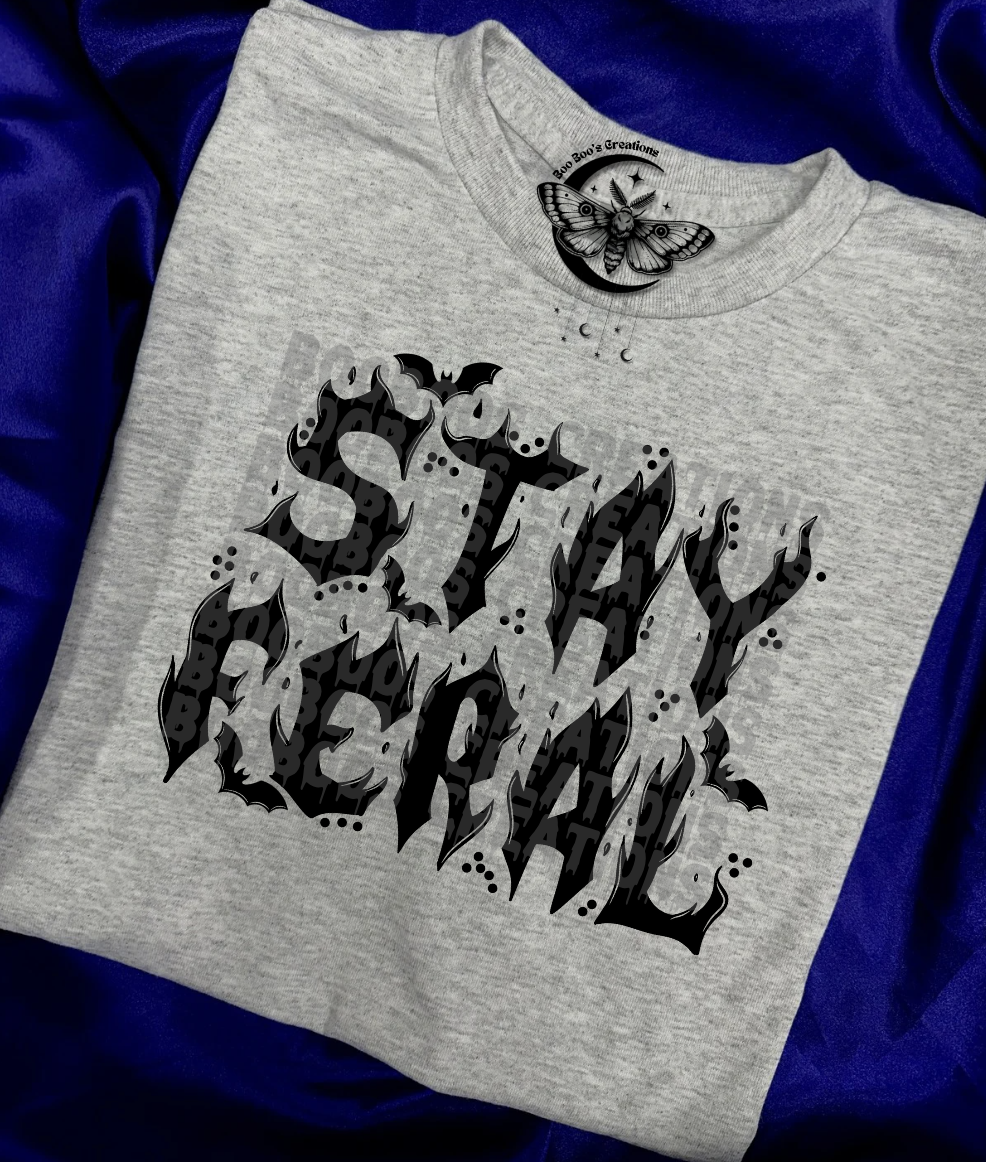 Stay feral Unisex Sublimation Tshirt (7 to 10 business days)