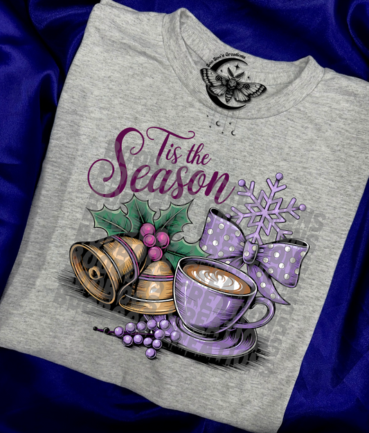 Tis the season Sublimation Unisex T Shirt (7-10 Business days) Made to order