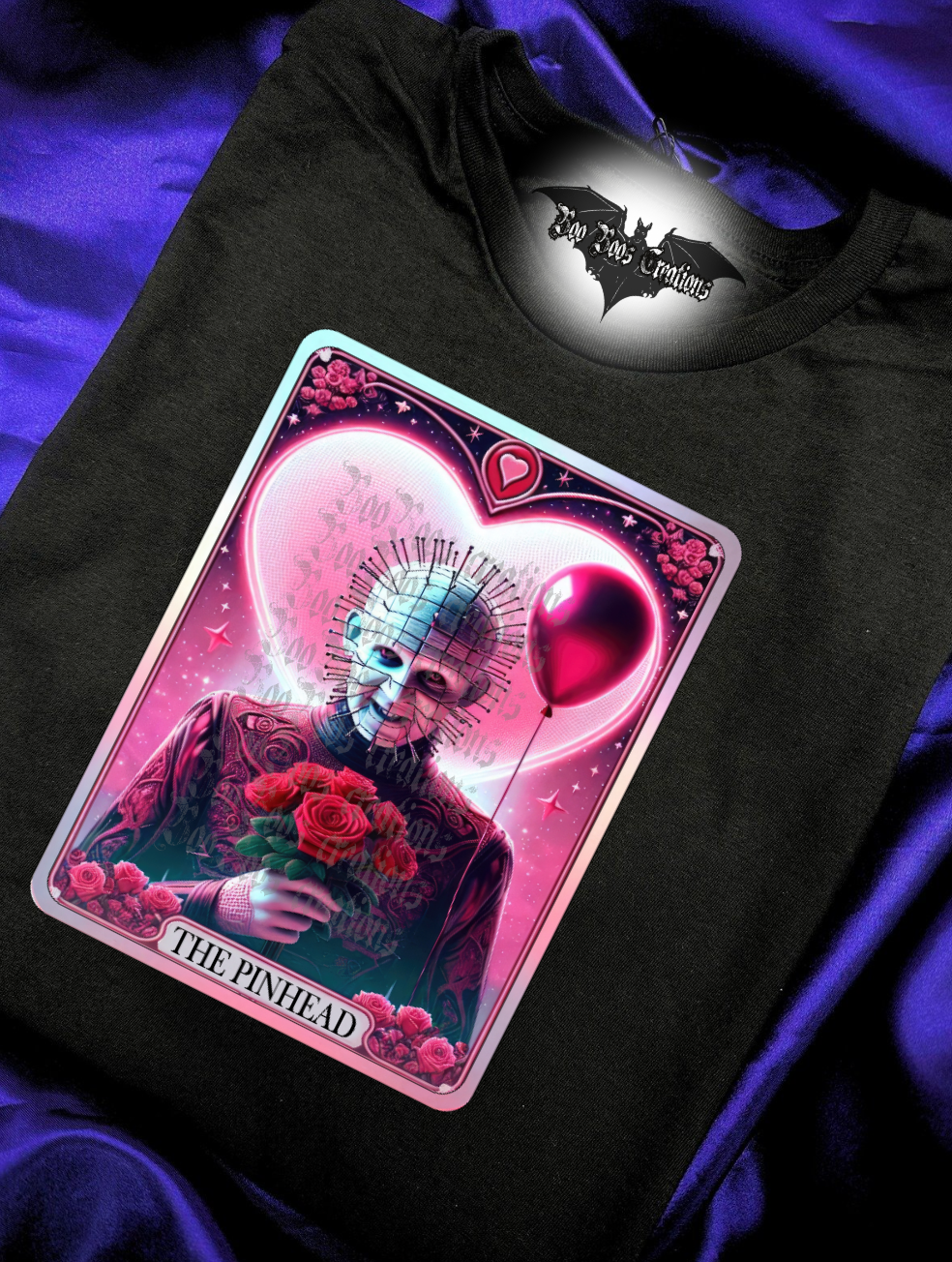 Nail Head Vday Card Unisex HTV Tshirt (1-5 business days)