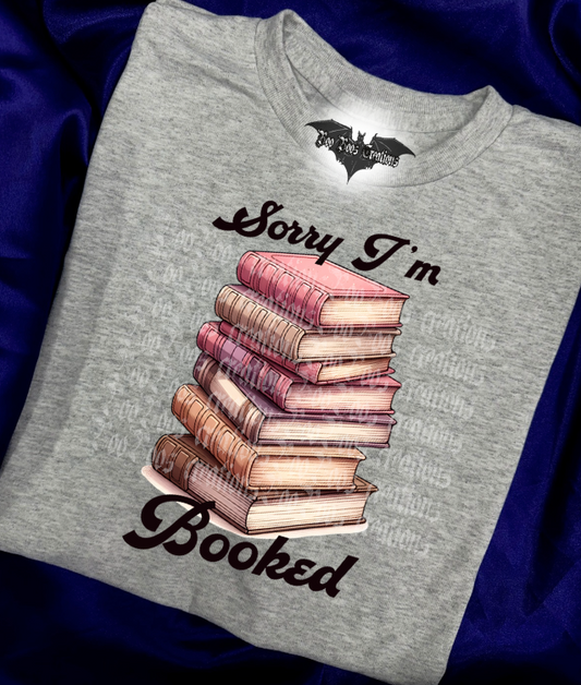 Sorry I'm all booked Unisex Sublimation Tshirt (5 to 8 business days)