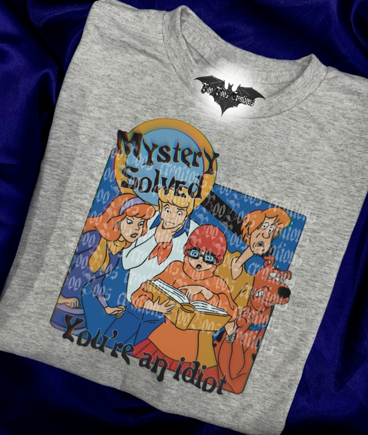 Mystery solved Unisex Sublimation Tshirt (5 to 8 business days)