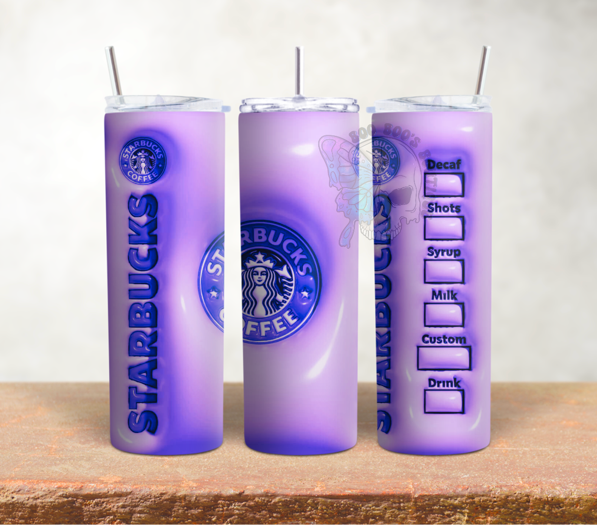 Purple Starburst Sublimation Transfer